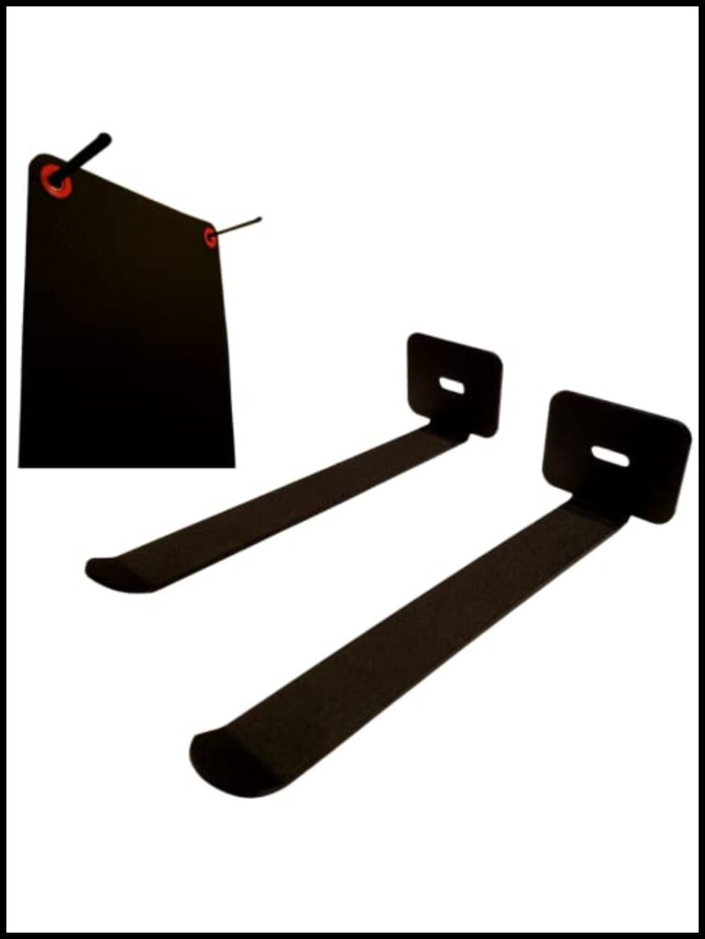 Adjustable Wall Mount Yoga Mat Holder Steel Storage Rack